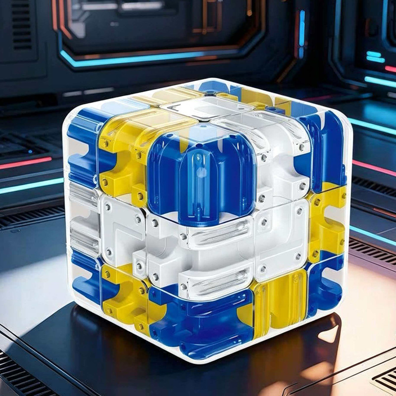 Brain Teaser Cube - Nouveauté : Cube de labyrinthe 3D