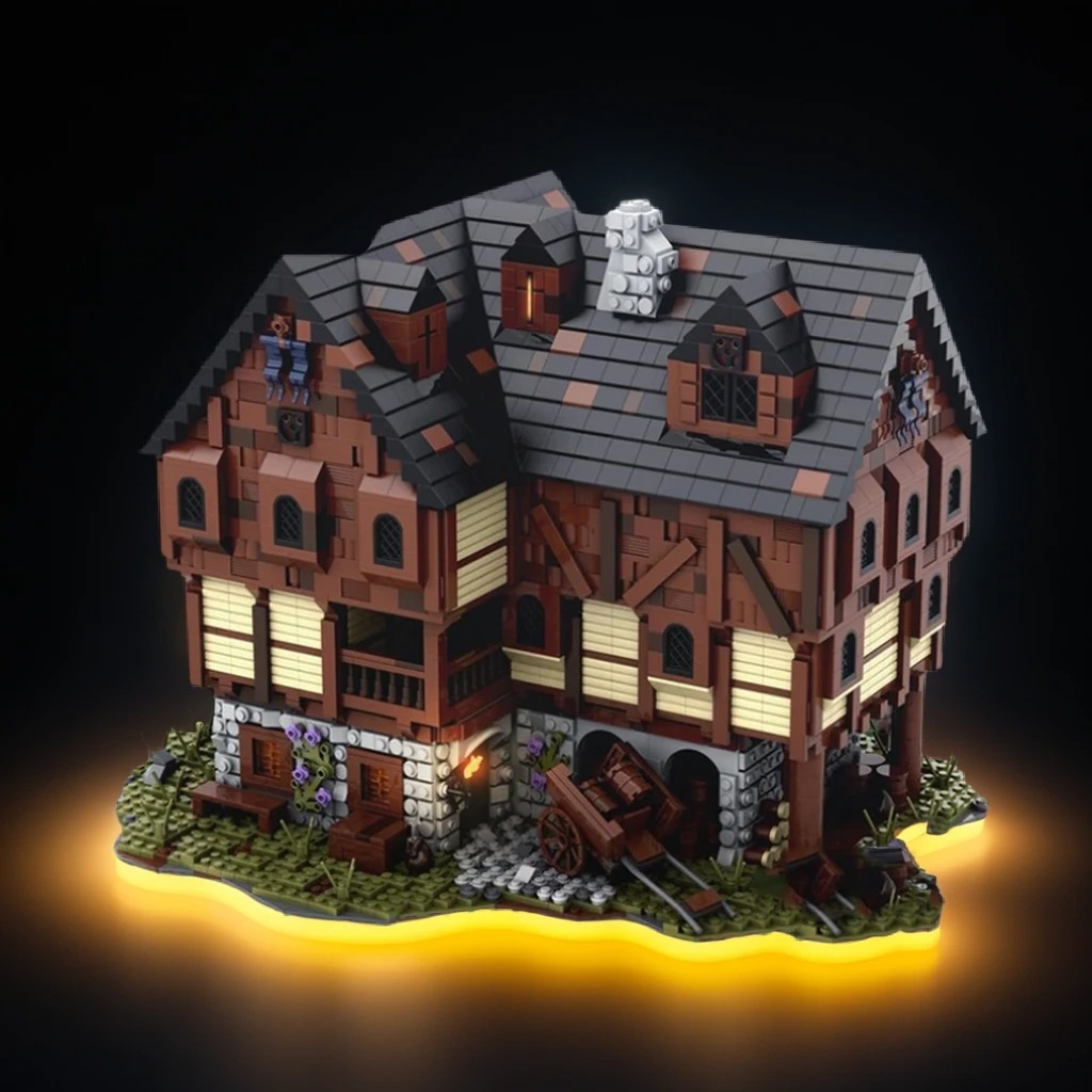 Kids Education Pdf - 5098 pièces MOC Maison Médiévale 3
