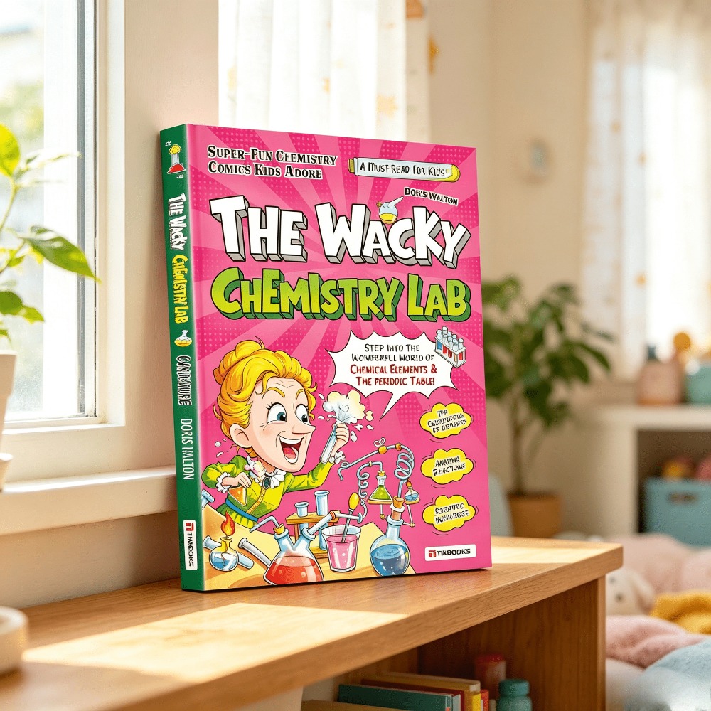 Kids Education Books - The Wacky Chemistry Lab English Kids