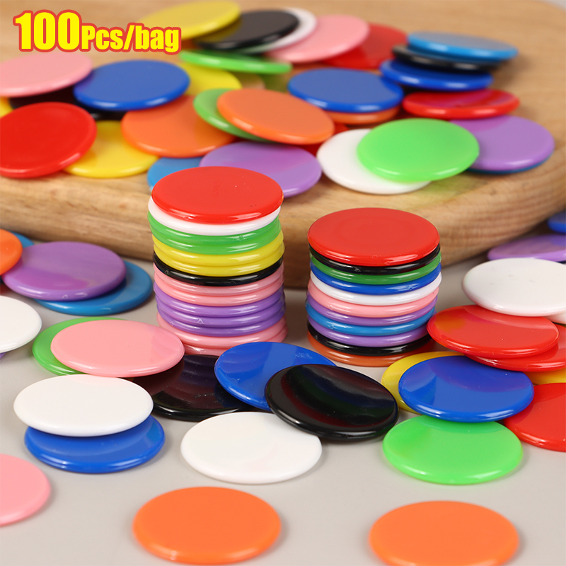 Math Manipulative Set - Ensemble de 100 jetons de comptage
