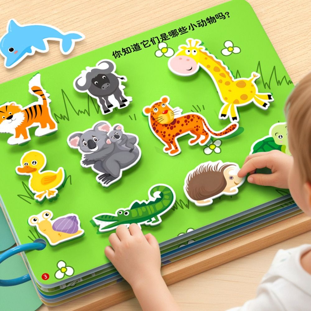 Kids Education Books - Livre de déchirure Durable pour bébé,