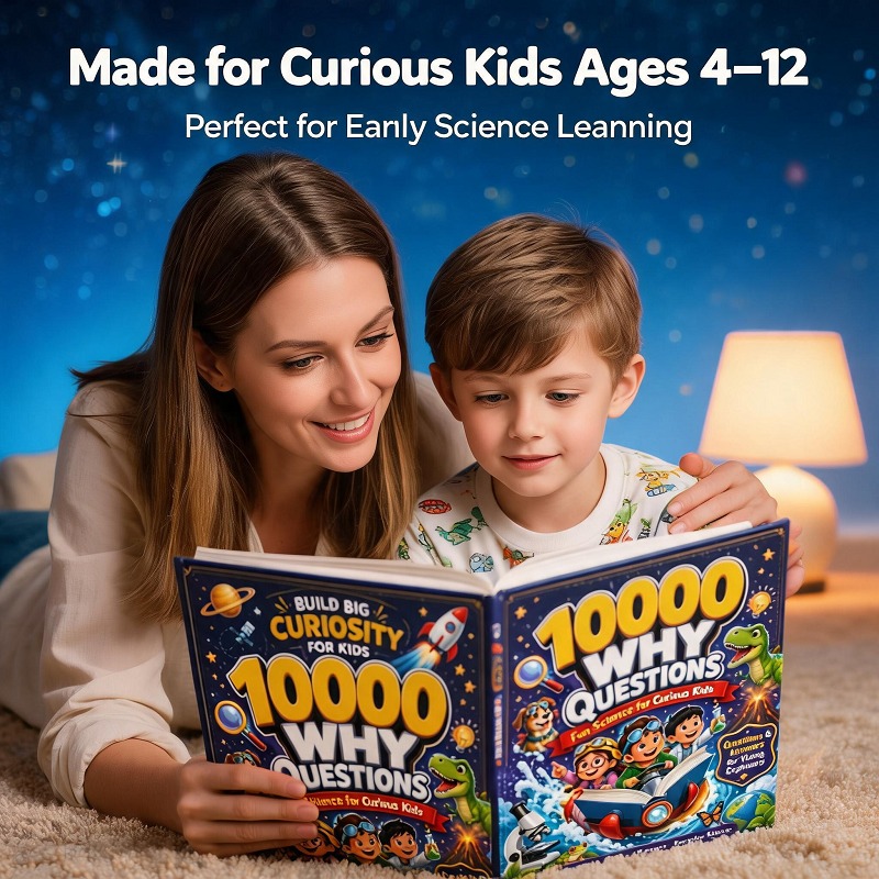 Kids Education Books - 10000 pourquoi ? L'encyclopédie scientifique pour