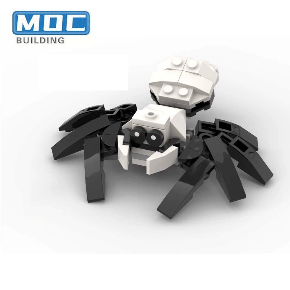 Kids Education Pdf - Série animale MOC Bricks tarantula Figires