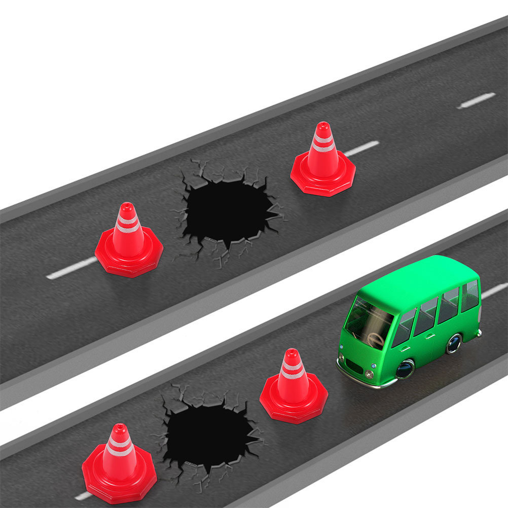 Kids Education And You - 24 mini-cônes de signalisation rouges en
