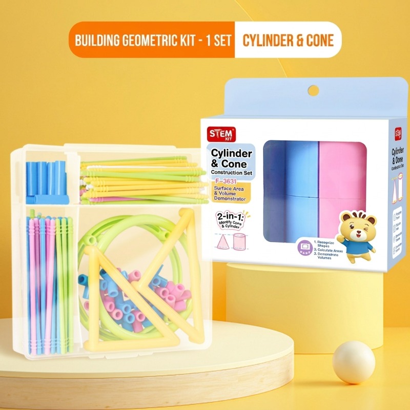 Kit de construction géométriqu - Math Manipulative Set avis et prix