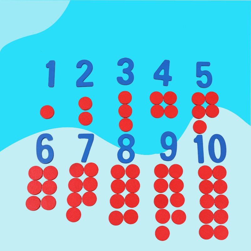 Cartes cognitives Montessori e - Math Manipulative Set avis et prix