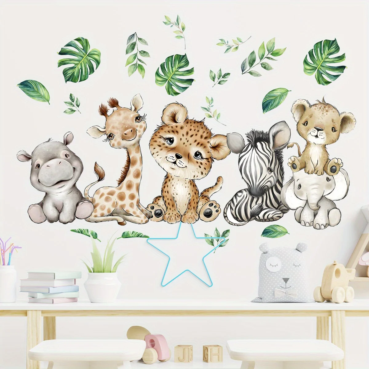 1PC dessin animé mignon hippop - Kids Education Quotes avis et prix