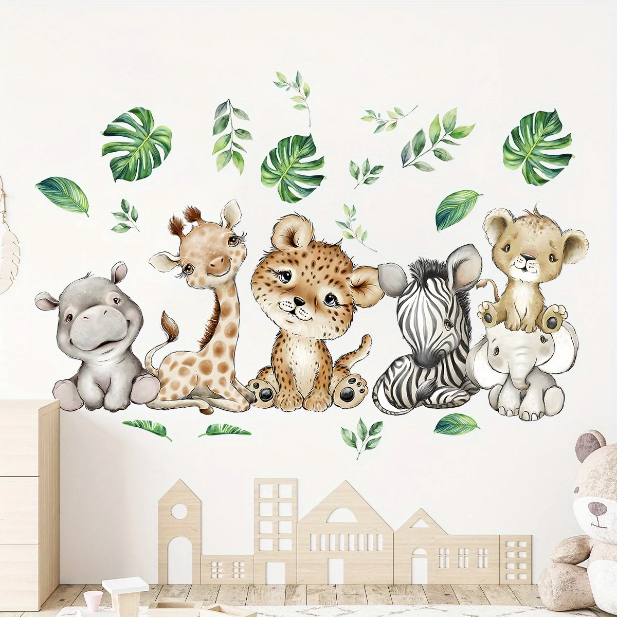 1PC dessin animé mignon hippop - Kids Education Quotes avis et prix