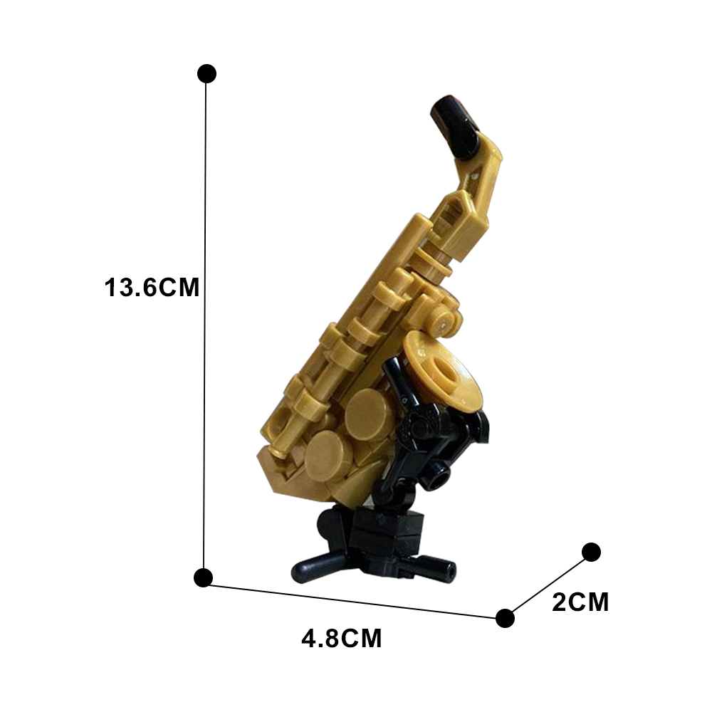 Gobricks MO-Ensemble de saxoph - Kids Education Pdf avis et prix