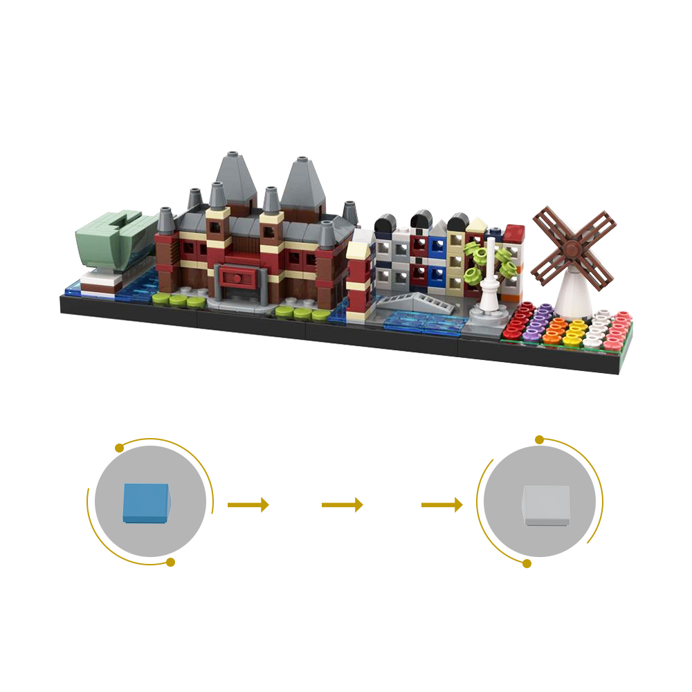 MOC City film Amsterdamed hori - Kids Education Pdf avis et prix