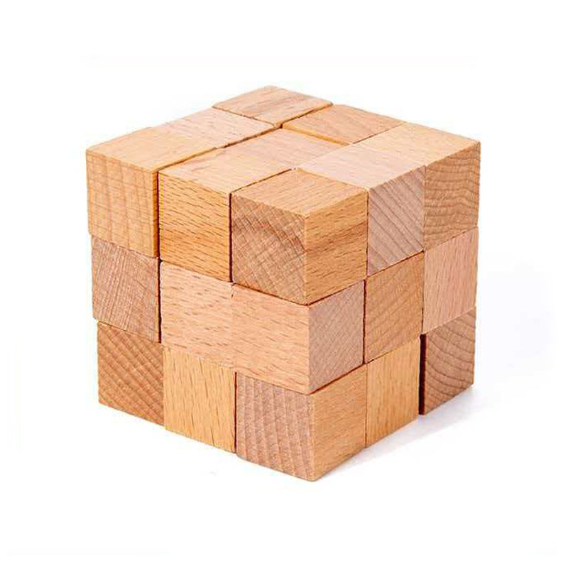 Casse-tête en bois Cube Serpen - Brain Teaser Cube avis et prix