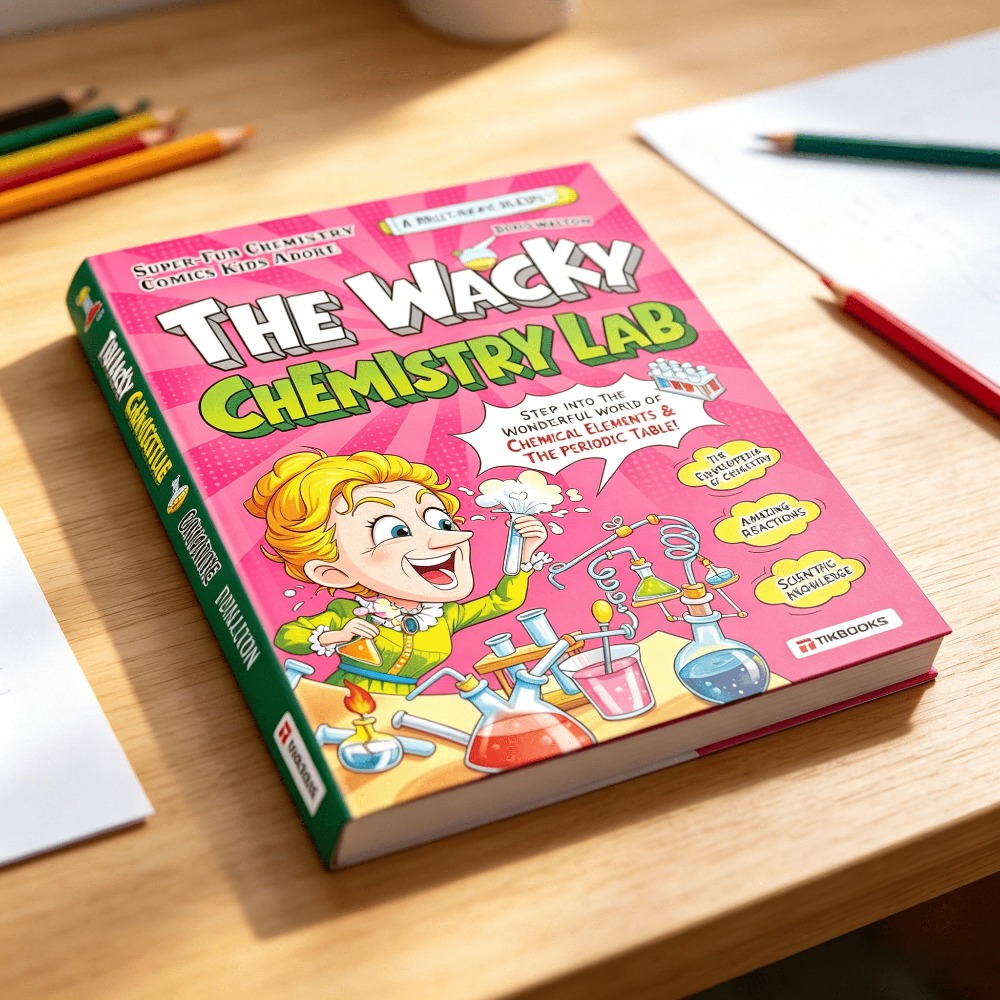 The Wacky Chemistry Lab Englis - Kids Education Books avis et prix