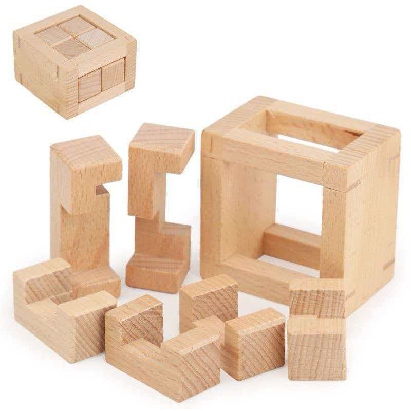 Puzzles en bois YueYu II, cass - Brain Teaser Cube avis et prix