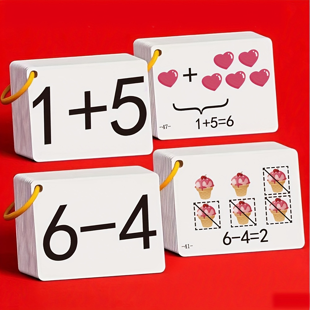 132 cartes d'addition et de so - Math Manipulative Set avis et prix