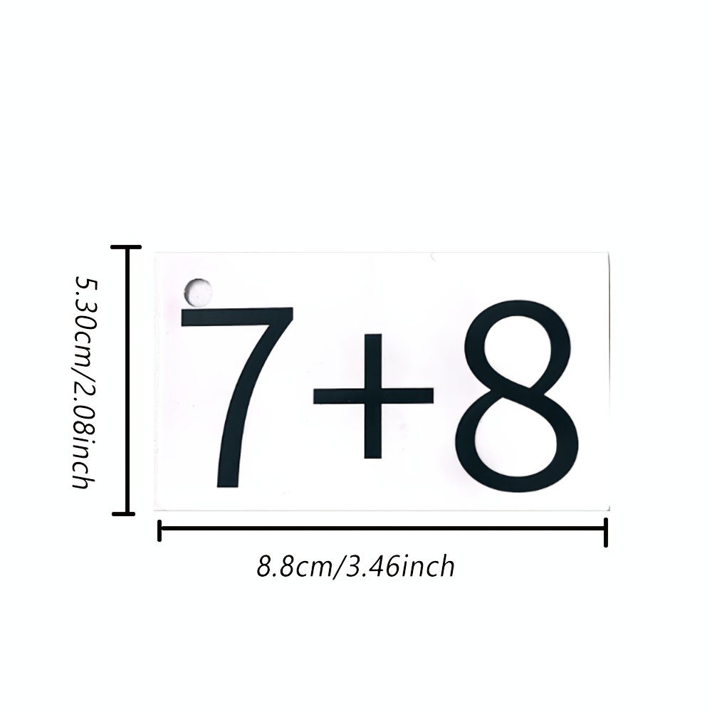 132 cartes d'addition et de so - Math Manipulative Set avis et prix