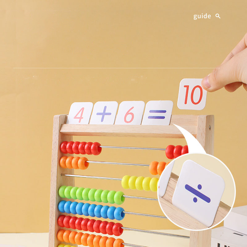 Jouet de comptage en bois boul - Math Manipulative Set avis et prix