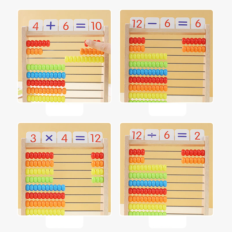 Jouet de comptage en bois boul - Math Manipulative Set avis et prix