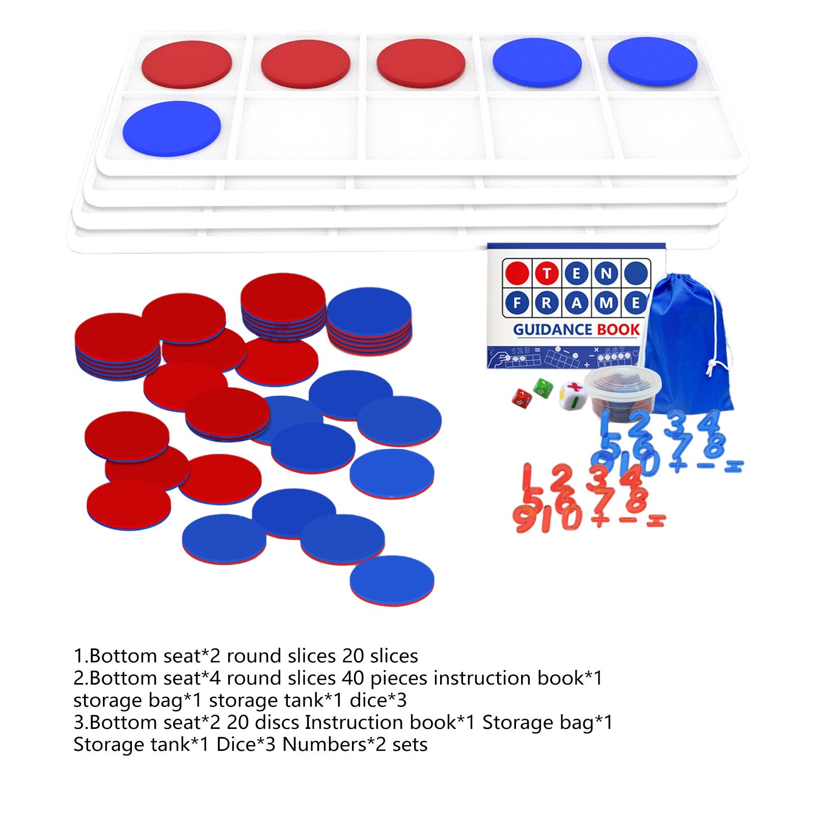 Ensemble de dix cadres en plas - Math Manipulative Set avis et prix