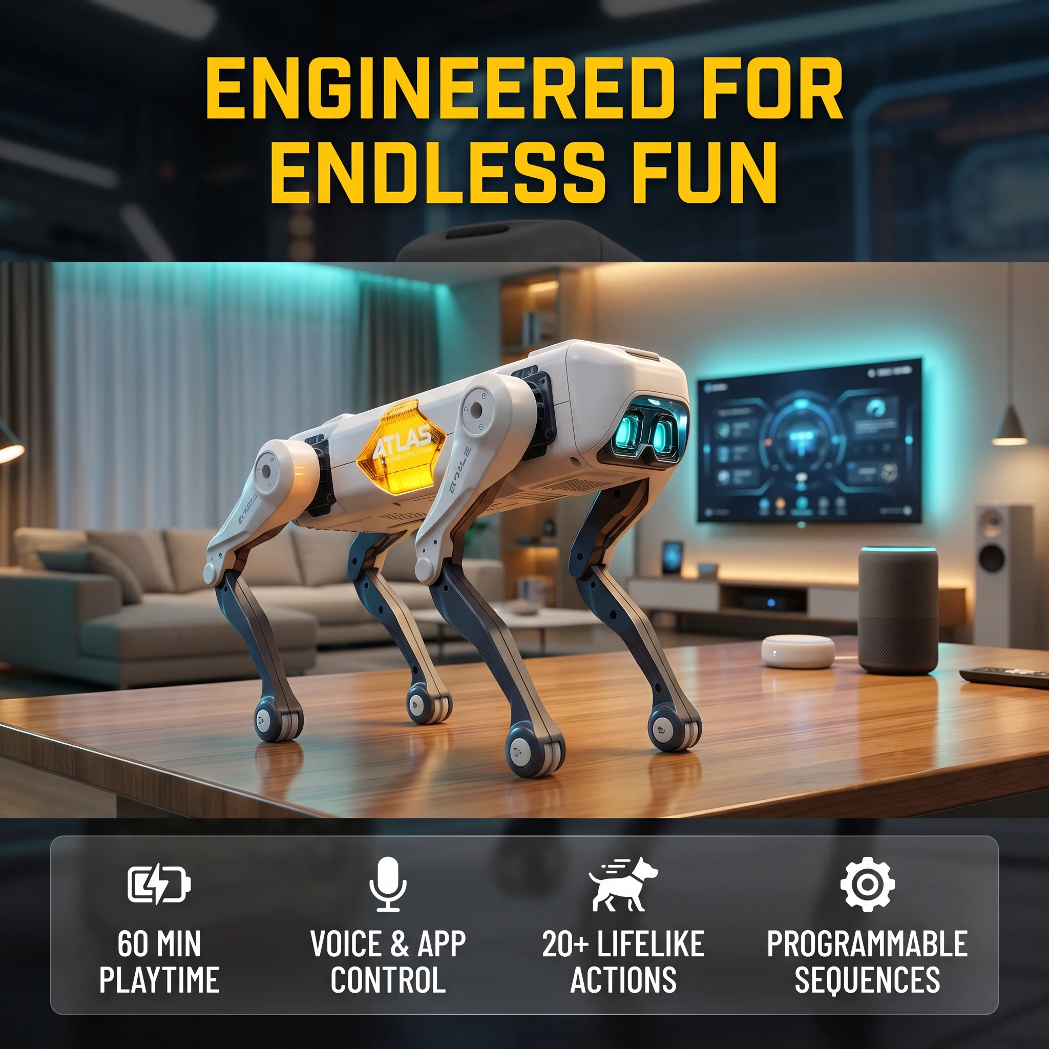 Robot chien intelligent IA, co - Kids Education And You avis et prix